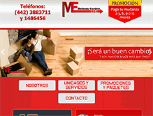 Tablet Screenshot of mudanzasescuderoqueretaro.com